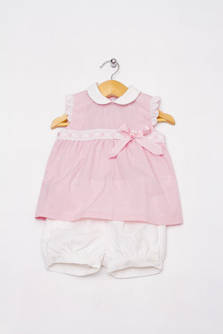 ANTONIETA CONJUNTO DE NIÑA CON CUELLO